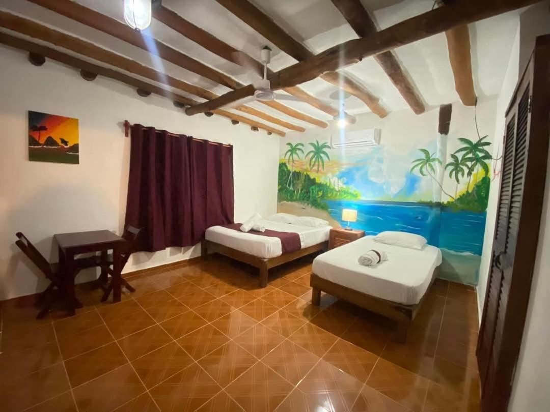 Casa Victor Avila Ilha Holbox Exterior foto